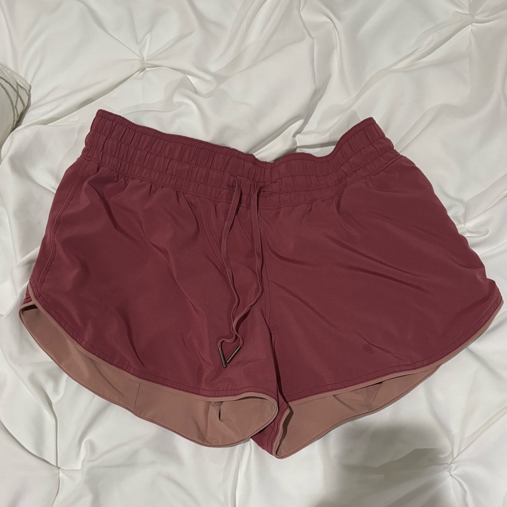 Pink Lululemon Shorts size 6